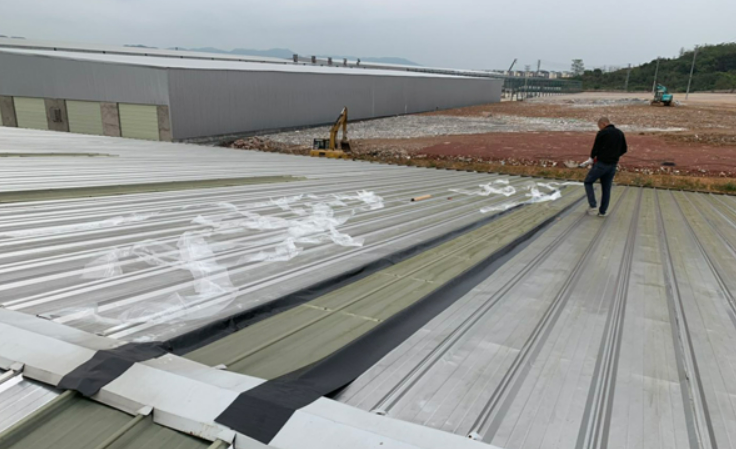 顺德厂房屋面防水维修案例